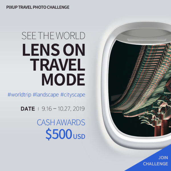 PIXUP Photo Challenge: Lens on Travel Mode