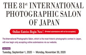 81st INTERNATIONAL PHOTOGRAPHIC SALON OF JAPAN