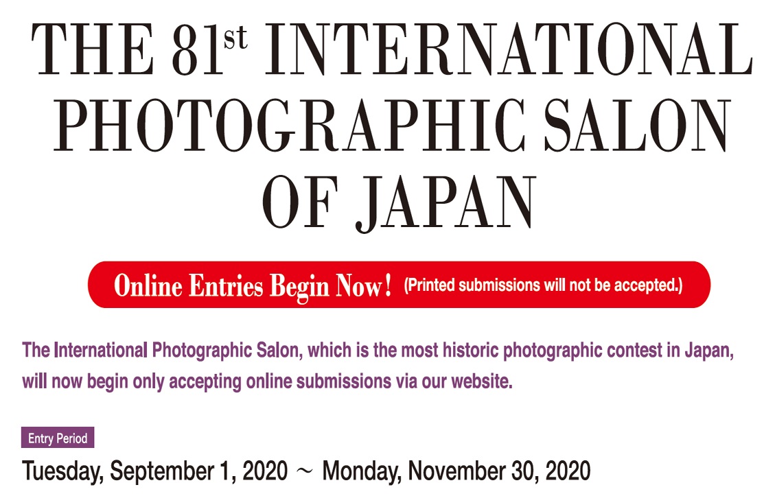 81st INTERNATIONAL PHOTOGRAPHIC SALON OF JAPAN