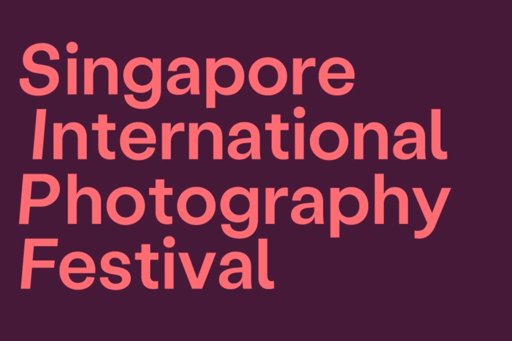 8th SIPF 2022 Singapore International Photography Festival Photo