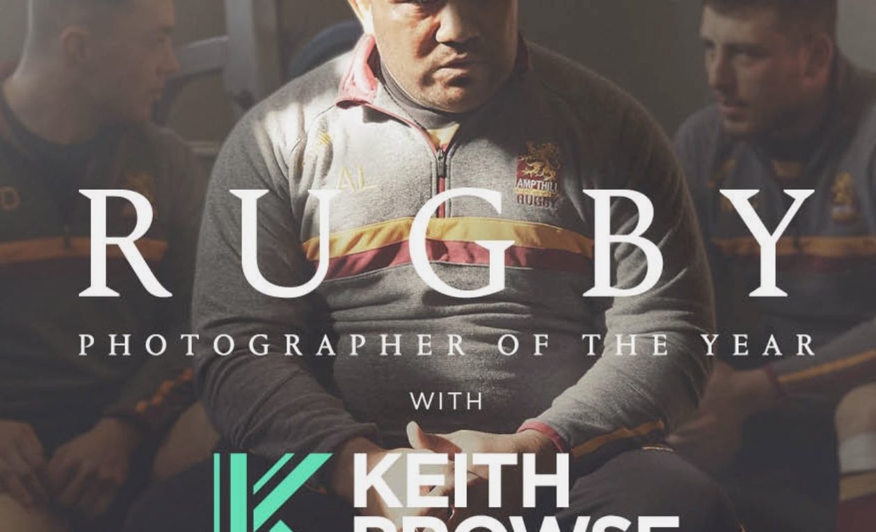 Rugby Photographer of the Year with Keith Prowse