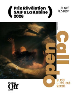 Prix Révélation SAIF x La Kabine